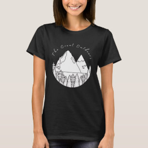 De Great Outdoors Camping voor Natuur en Wandelen T-shirt