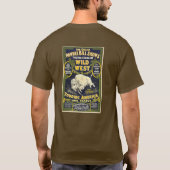 De Great Pawnee Bill shows. De enige echte wilde T-shirt (Achterkant)