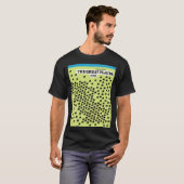 De Great Plains USA reisposter. T-shirt (Voorkant volledig)