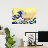 De Great Wave 36 Uitzichten van de berg Fuji Poster (Thuiskantoor)