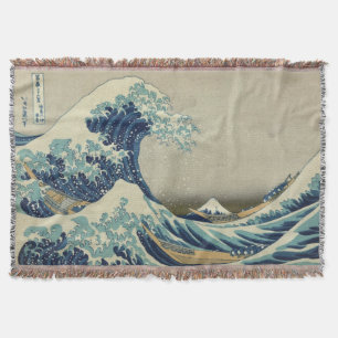 De Great Wave Mt Fuji Deken