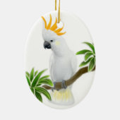 De Greater Citron Cockatau Ornament (Achterkant)