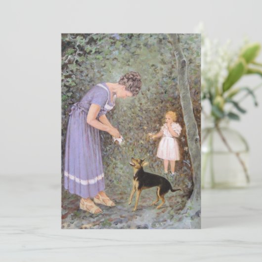 De Greedy Small Dog van Guido Marzulli, Realisme (Staand voorkant)