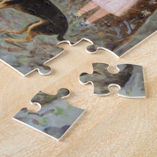 De Greedy Small Dog van Guido Marzulli, Realisme Legpuzzel (Zijkant)