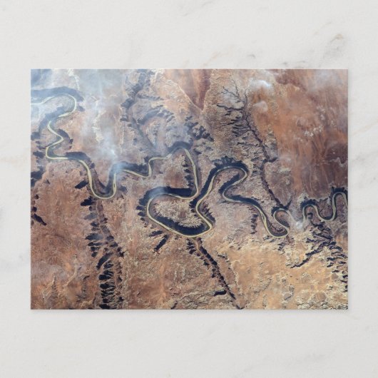 De Green River en de zijrivieren Canyons in Utah Briefkaart (Voorkant)