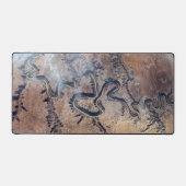 De Green River en de zijrivieren Canyons in Utah Bureaumat (Voorkant)