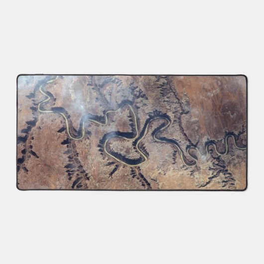 De Green River en de zijrivieren Canyons in Utah Bureaumat (Voorkant)