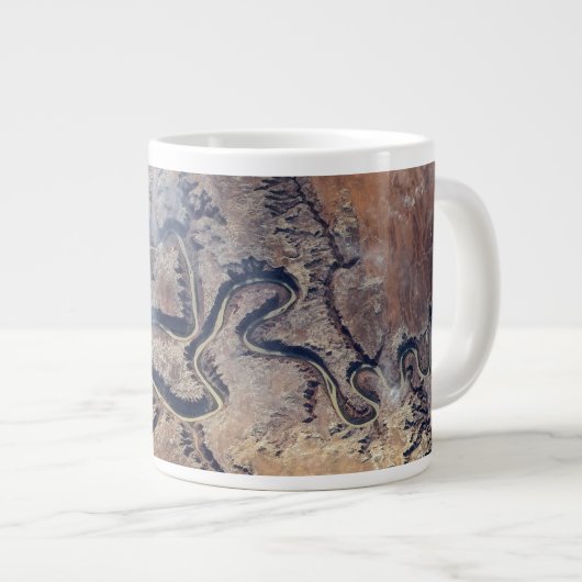 De Green River en de zijrivieren Canyons in Utah Grote Koffiekop (Voorkant rechts)