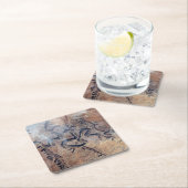 De Green River en de zijrivieren Canyons in Utah Kartonnen Onderzetters (Insitu)