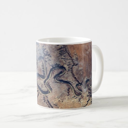 De Green River en de zijrivieren Canyons in Utah Koffiemok (Voorkant rechts)