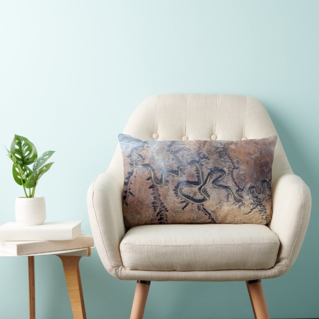 De Green River en de zijrivieren Canyons in Utah Kussen (Stoel)