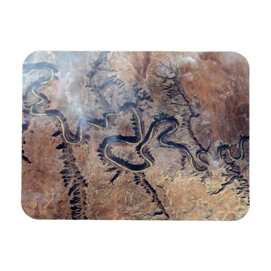 De Green River en de zijrivieren Canyons in Utah Magneet (Horizontaal)