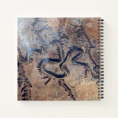 De Green River en de zijrivieren Canyons in Utah Notitieboek (Achterkant)