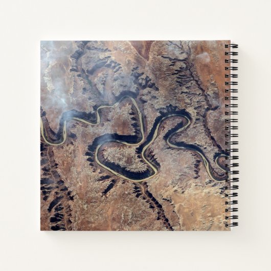 De Green River en de zijrivieren Canyons in Utah Notitieboek (Achterkant)