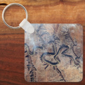 De Green River en de zijrivieren Canyons in Utah Sleutelhanger (Voorkant)