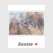 De Green River en de zijrivieren Canyons in Utah Sticker (Vel)