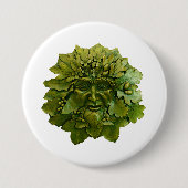 De Greenman Ronde Button 7,6 Cm (Voorkant)