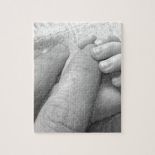 De Greep die van de Handen van de Vingers van de Legpuzzel (Verticaal)
