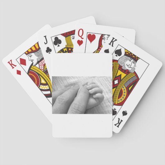 De Greep die van de Handen van de Vingers van de Pokerkaarten (Achterkant)