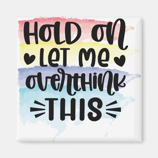 De greep op laat me deze kleurenmonsters overdenke magneet (Voorkant)