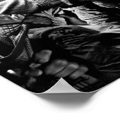 De greep - poster op de vierkant (Hoek)