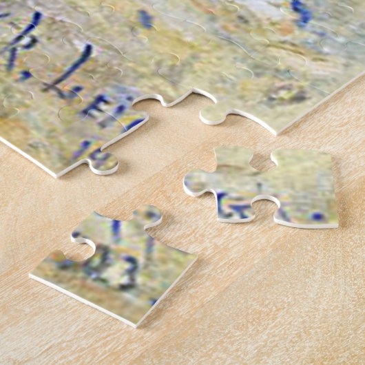 De Greep Up (De hinderlaag) 1903 William R. Leigh Legpuzzel (Zijkant)