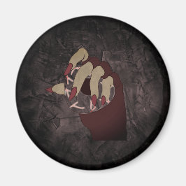 De greep van de ziener magneet