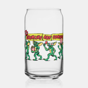 De Gremlins™ Komen Er Aan Blikvorm Glas