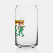 De Gremlins™ Komen Er Aan Blikvorm Glas (Links)