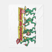 De Gremlins™ Komen Er Aan Fleece Deken (Voorkant)