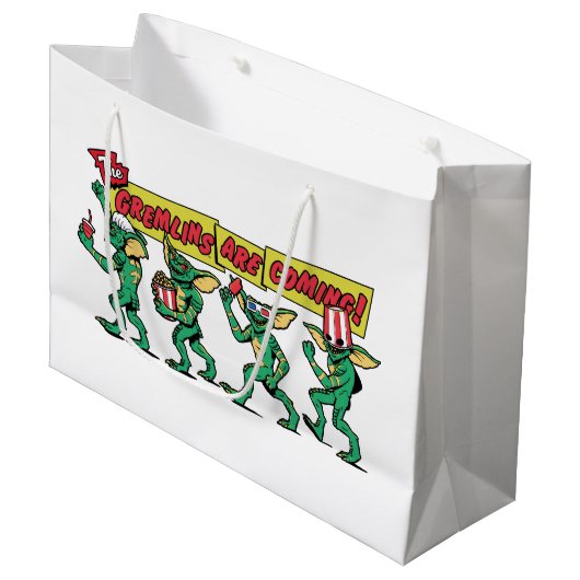 De Gremlins™ Komen Er Aan Groot Cadeauzakje (Voorkant Gekanteld)