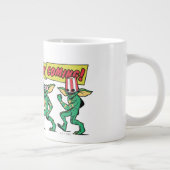 De Gremlins™ Komen Er Aan Grote Koffiekop (Rechts)