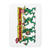 De Gremlins™ Komen Er Aan Magneet (Verticaal)