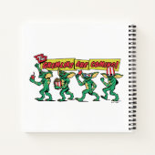 De Gremlins™ Komen Er Aan Notitieboek (Achterkant)