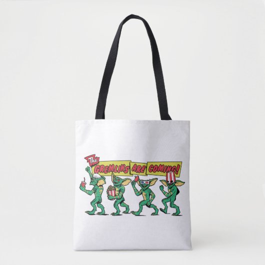 De Gremlins™ Komen Er Aan Tote Bag (Voorkant)