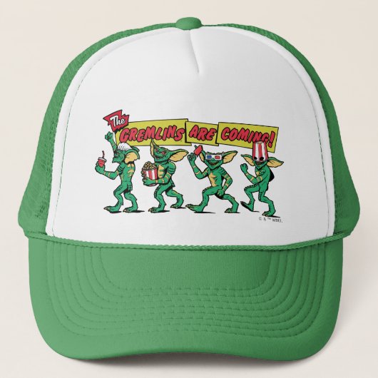 De Gremlins™ Komen Er Aan Trucker Pet (Voorkant)
