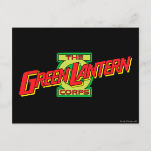 De Gren Lantern Corps Logo Briefkaart