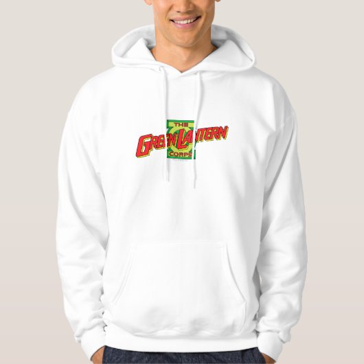 De Gren Lantern Corps Logo Hoodie (Voorkant)