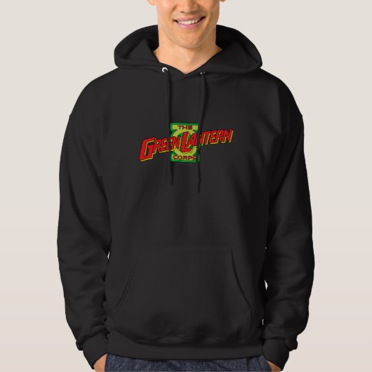 De Gren Lantern Corps Logo Hoodie (Voorkant)