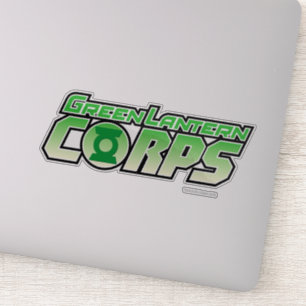 De Gren Lantern Corps Logo Sticker