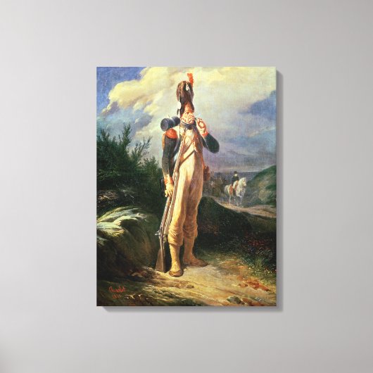 De Grenadier-garde, 1842 Canvas Afdruk (Voorkant)