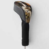 De Grens Collie Dog 001 - Odessa Leyendecker Golfheadcover (Schuin)