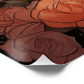 De grens Collie Dog 002 - Natalia Mucha Perfect Poster (Hoek)