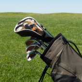 De Grens Collie Dog 002 - Odessa Leyendecker Golfheadcover (Insitu)