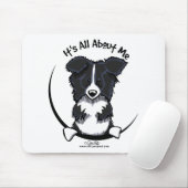 De grens doet alles over mij muismat (Met muis)