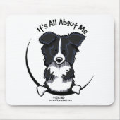 De grens doet alles over mij muismat (Voorkant)