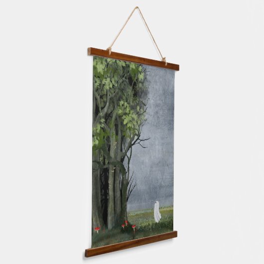 De grens hangend wandkleed (Gebogen)