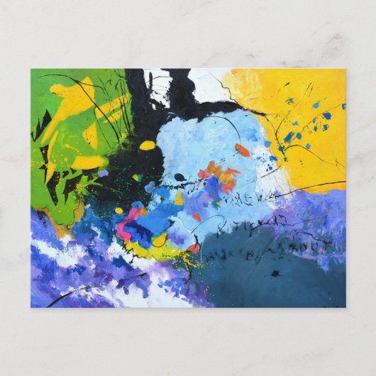 de grens oversteken briefkaart (Voorkant)