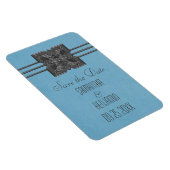 De Grens van Medallion sparen de Datum Magnet, Bla Magneet (Rechterzijde)