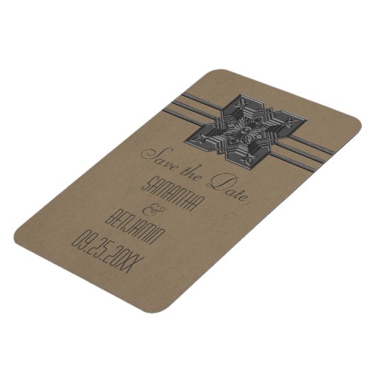 De Grens van Medallion sparen de Datum Magnet, Moc Magneet (Linkerzijde)